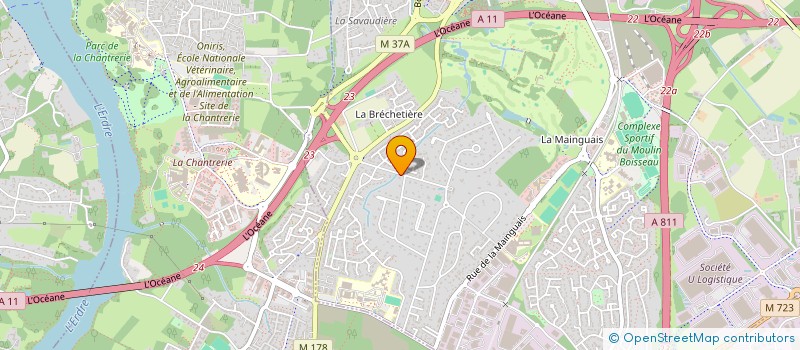 localisation de l'entreprise SCI MICHEL EUSTACHE  CARQUEFOU