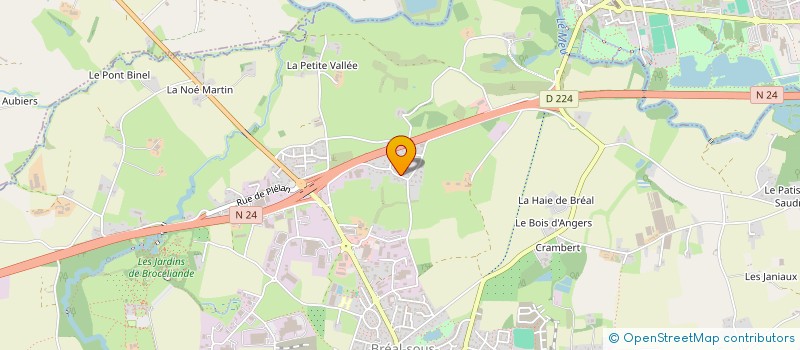 localisation de l'entreprise SCI MICHEL IMMO  BREAL-SOUS-MONTFORT