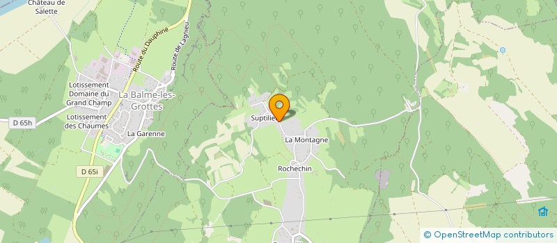 localisation de l'entreprise SCI MICHEL LACROIX  PARMILIEU