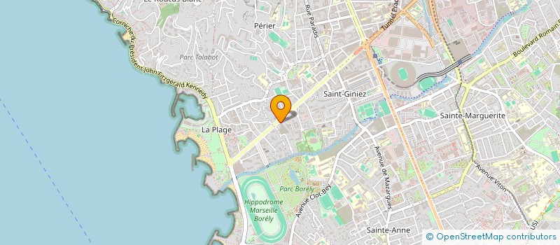localisation de l'entreprise SCI MICHEL-MANGIN à MARSEILLE