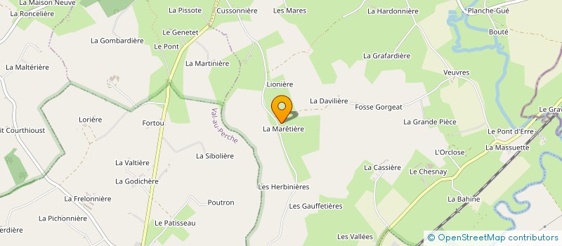 localisation de l'entreprise SCI MICHEL ODON à PERCHE-EN-NOCE