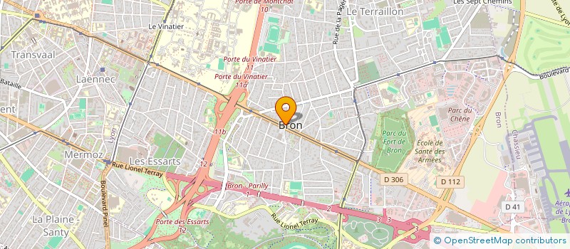 localisation de l'entreprise SCI MICHEL'S  BRON