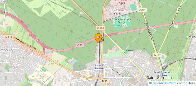 localisation de l'entreprise SCI MICHEL SBALDI  SAINT-GERMAIN-EN-LAYE