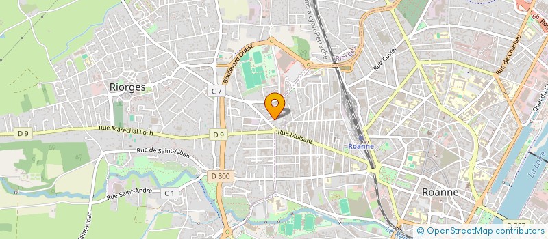 localisation de l'entreprise SCI MICHEL SX  RIORGES