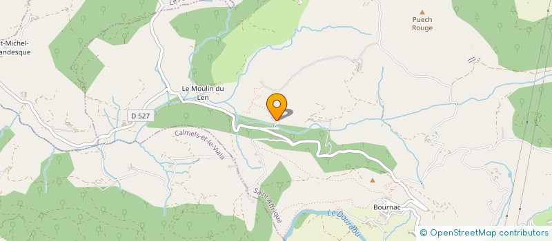 localisation de l'entreprise SCI MICHELANGE  ST-AFFRIQUE