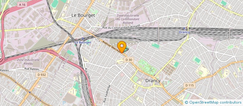 localisation de l'entreprise SCI MICHELE  DRANCY