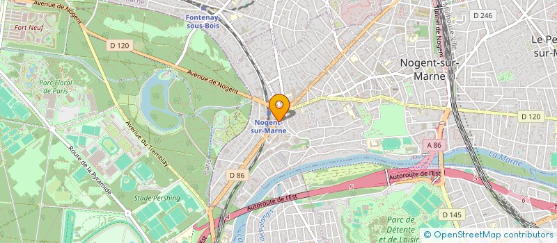 localisation de l'entreprise SCI MICHELE à NOGENT-SUR-MARNE