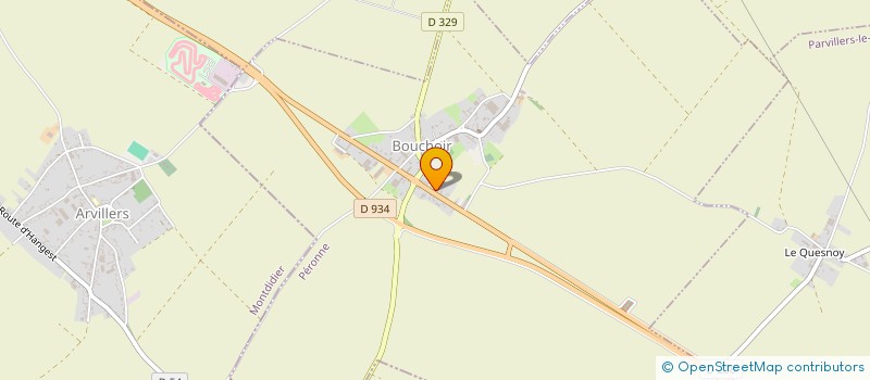 localisation de l'entreprise SCI MICHELE FABRICE ANNIE  BOUCHOIR