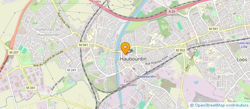 localisation de l'entreprise SCI MICHELEMI  HAUBOURDIN