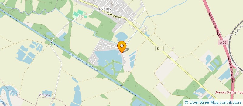 localisation de l'entreprise SCI MICHELER  JUVIGNY