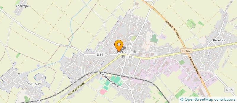 localisation de l'entreprise SCI MICHELET  NEUVILLE-DE-POITOU