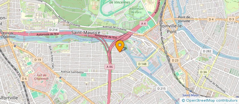 localisation de l'entreprise SCI MICHELET à MAISONS-ALFORT