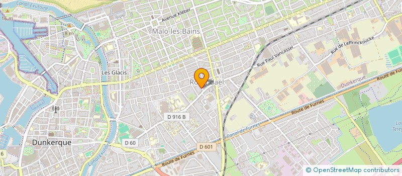 localisation de l'entreprise SCI MICHELET à DUNKERQUE