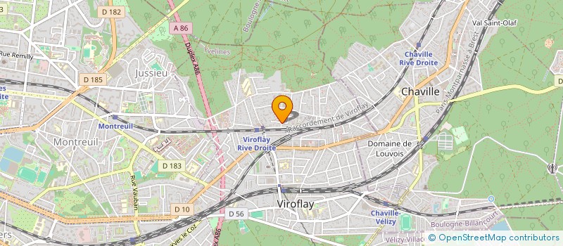 localisation de l'entreprise SCI MICHELET  VIROFLAY