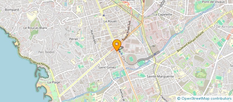 localisation de l'entreprise SCI MICHELET 6 à MARSEILLE