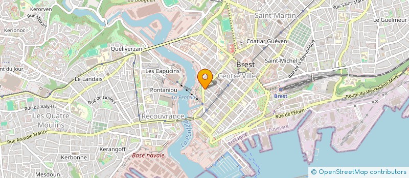 localisation de l'entreprise SCI MICHELET  BREST