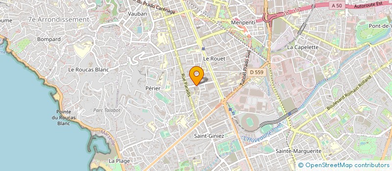 localisation de l'entreprise SCI MICHELET CINQ à MARSEILLE