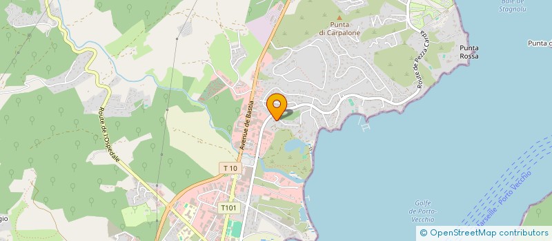 localisation de l'entreprise SCI MICHELET MARINA à PORTO-VECCHIO