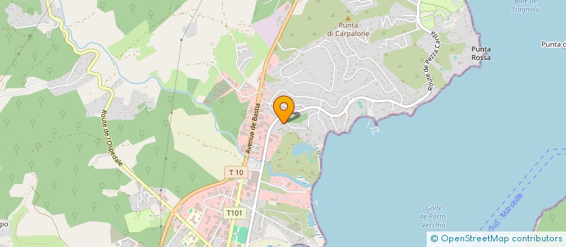localisation de l'entreprise SCI MICHELET SAINT VICTOR à PORTO-VECCHIO