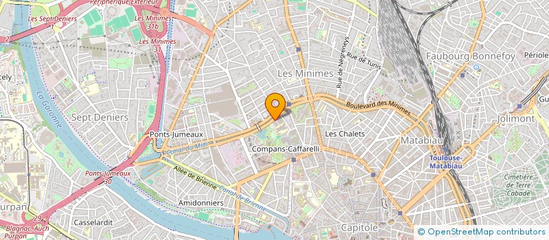 localisation de l'entreprise SCI MICHELI à TOULOUSE