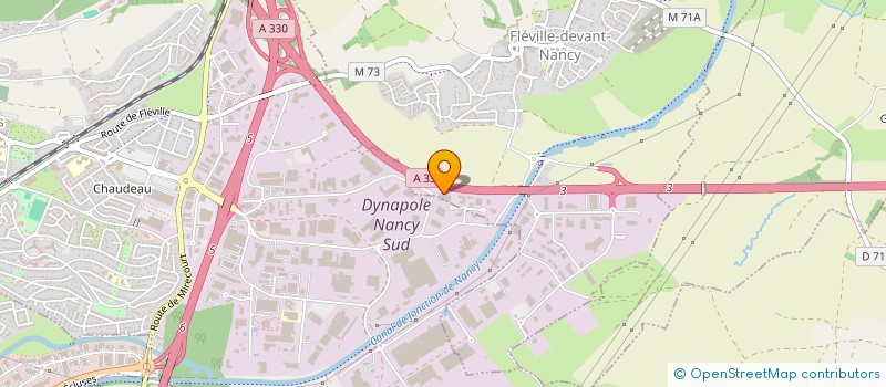 localisation de l'entreprise SCI MICHELIN  FLEVILLE-DEVANT-NANCY