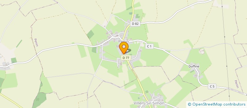 localisation de l'entreprise SCI MICHELINE  PENIN