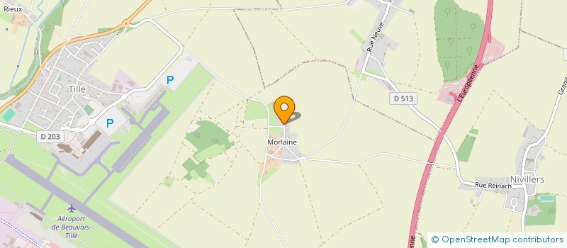 localisation de l'entreprise SCI MICHELINE  TILLE