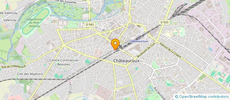 localisation de l'entreprise SCI MICHELOT à CHATEAUROUX