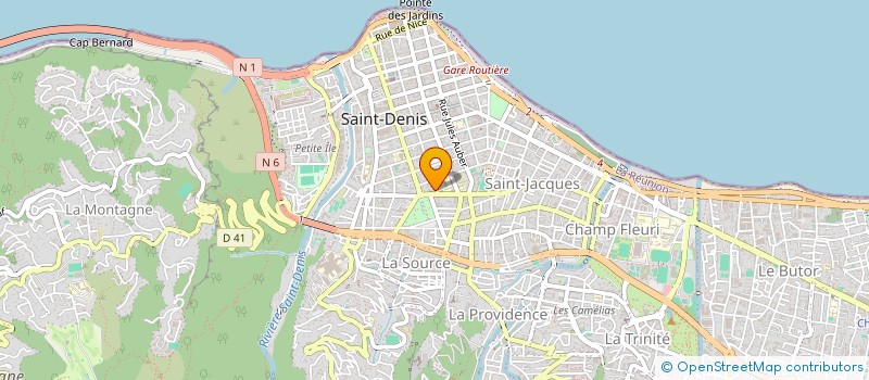 localisation de l'entreprise SCI MICHELOU à SAINT-DENIS