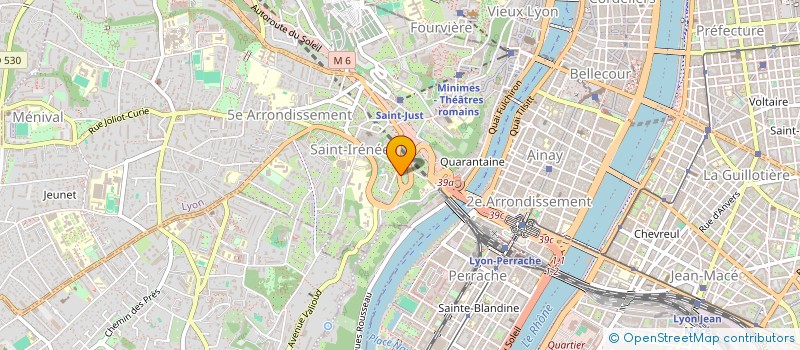 localisation de l'entreprise SCI MICHELS  LYON 5EME