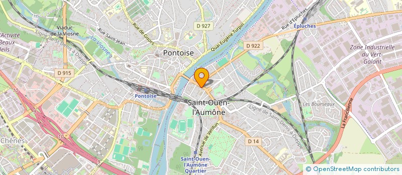localisation de l'entreprise SCI MICHKA à SAINT-OUEN-L'AUMONE