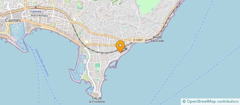 localisation de l'entreprise SCI MICHKA à CANNES