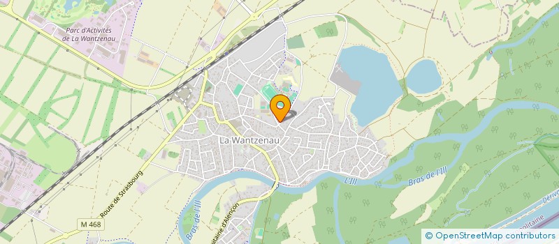 localisation de l'entreprise SCI MICHOKO  LA WANTZENAU