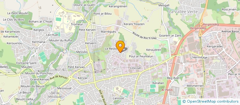 localisation de l'entreprise SCI MICHON DU 2 RUE MARC ELDER  BREST