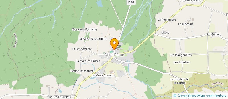 localisation de l'entreprise SCI MICHOUD  SAINT-PERAN