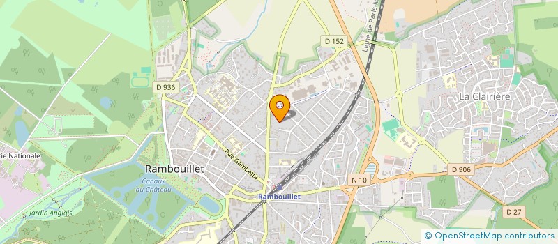 localisation de l'entreprise SCI MICHQUI  RAMBOUILLET