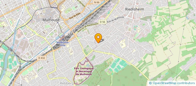 localisation de l'entreprise SCI MICHRIPHI  RIEDISHEIM