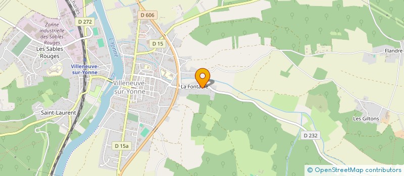 localisation de l'entreprise SCI MICHYLDIE  VILLENEUVE-SUR-YONNE