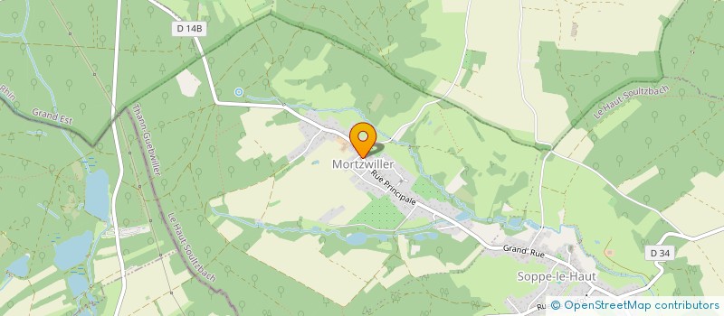 localisation de l'entreprise SCI MICIS  LE HAUT SOULTZBACH