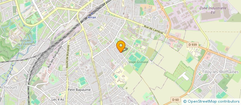 localisation de l'entreprise SCI MICK IMMO HENIN à ARRAS