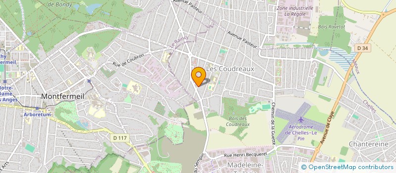 localisation de l'entreprise SCI MICKA  CHELLES