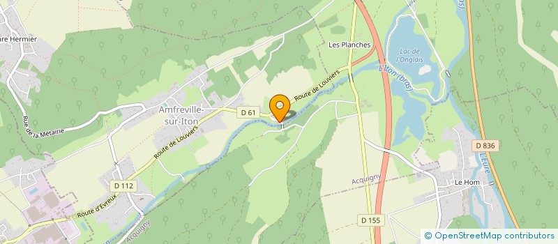 localisation de l'entreprise SCI MICKADA  AMFREVILLE-SUR-ITON