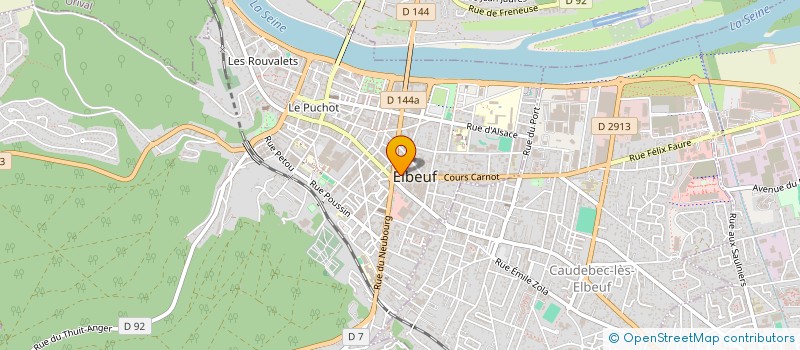 localisation de l'entreprise SCI MICKAEL  ELBEUF