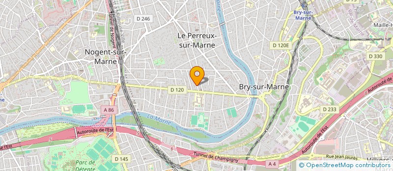 localisation de l'entreprise SCI MICKAEL à LE PERREUX-SUR-MARNE