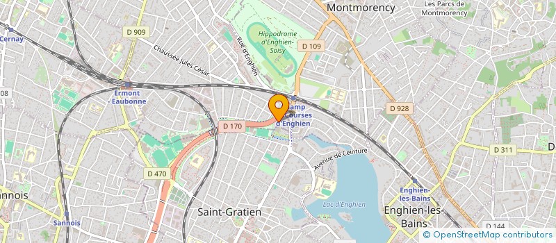 localisation de l'entreprise SCI MICKAEL  EAUBONNE