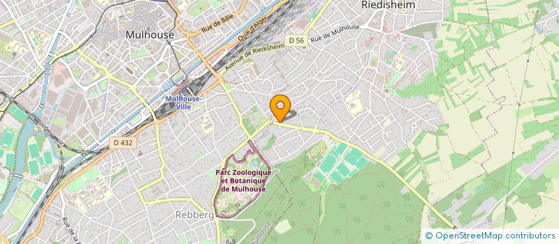 localisation de l'entreprise SCI MICKALEX  RIEDISHEIM