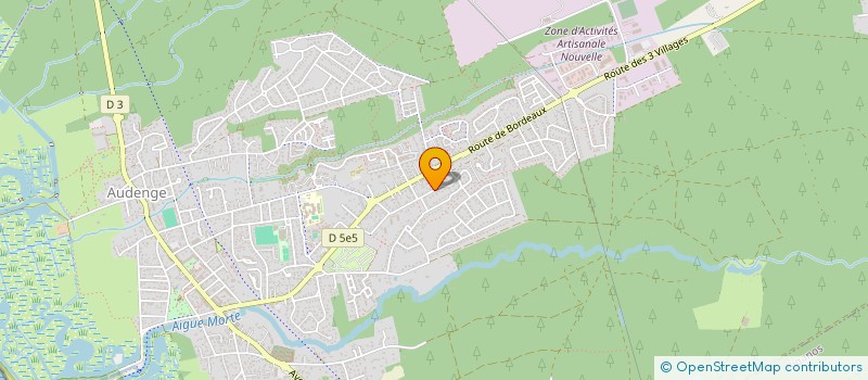 localisation de l'entreprise SCI MICKIE  AUDENGE