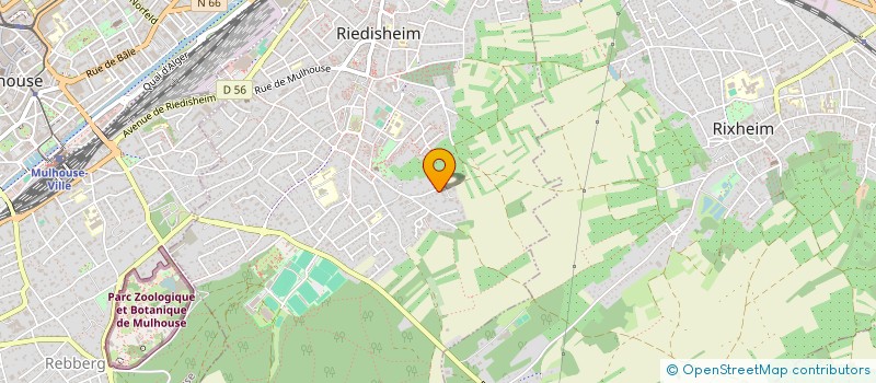 localisation de l'entreprise SCI MICKLISE  RIEDISHEIM