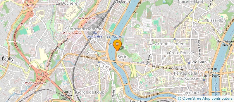 localisation de l'entreprise SCI MICKMARC  LYON