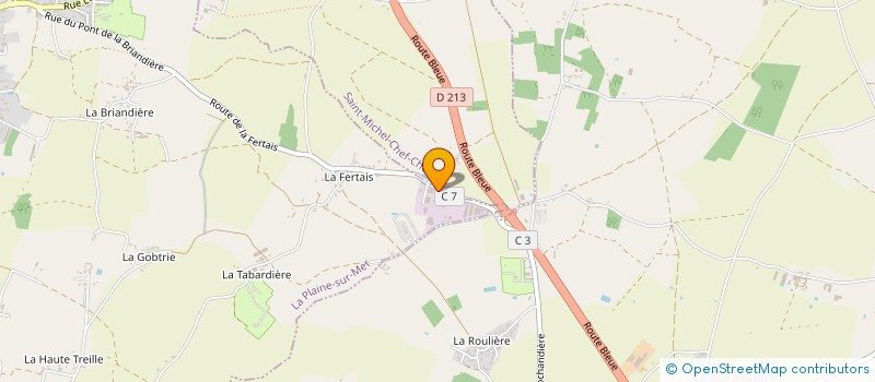 localisation de l'entreprise SCI MICLA à LA PLAINE-SUR-MER